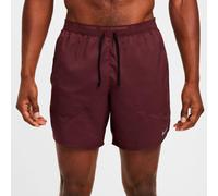 Nike Dri-Fit Stride 7in Brief-Lined Shorts - rouge foncé, noir, Taille XXL