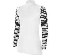 Nike, Dri-Fit Strike 21, Jersey De Football pour 1/4, Blanc/Noir/Noir/Noir, XS, Femme