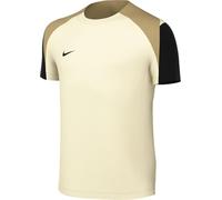 Nike Dri-Fit Strike FN8407-110 - Haut de Football à Manches Courtes pour Enfants Plus âgés - Pale Ivoire/Noir/Jersey doré/Noir - Taille S