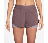 Nike Swift Dri-FIT Mid-Rise 2-in-1 Shorts Femme L