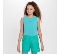 Nike Dri-Fit Swoosh Big Kids' (Girls') Tank Sports Bra Bleu marine nuit 13 (TG) Female