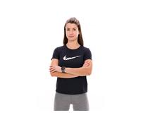 Nike Dri-Fit Swoosh W vêtement running femme déstockage Dri-Fit Swoosh W XS Noir