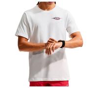 Nike - Dri-Fit Tee Stride Print Pack - T-shirt de running - L - white / fusion red / black