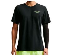 Nike - Dri-Fit Tee Stride Print Pack - T-shirt de running - XXL - black / mean green / white
