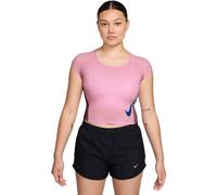 Nike Dri-FIT Tempo Swoosh T-shirt Femmes L Rose