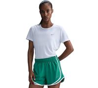 Nike Maillot de course Tempo Femme - blanc/argent - Taille S