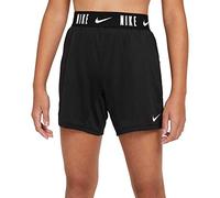 Nike Dri-FIT Trophy Short Garçon, Noir/Noir/Blanc, L