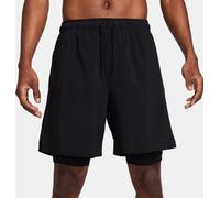 Nike Dri-Fit Unlimited Men's 7 2-In-1 Woven Fitness Shorts Noir M Male