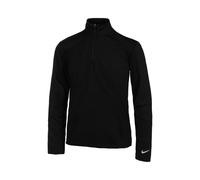 Nike - Kid's Multi Dri-Fit UV Long-Sleeve 1/2-Zip Top - T-shirt technique - XL - black / reflective silver