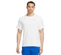 Haut de running à manches courtes Dri-FIT UV Nike Miler pour homme - Blanc S