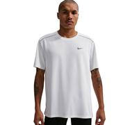 Nike T-shirt de running Drifit Miler Blanc L Homme