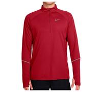Nike - Dri-Fit UV Miler Top Half Zip - T-shirt de running - L - tough red / reflective silver