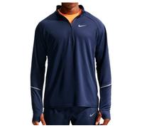 Nike - Dri-Fit UV Miler Top Half Zip - T-shirt de running - XL - midnight navy / obsidian / reflective silver
