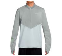 Nike - Dri-Fit Winterized Pacer Half-Zip - T-shirt de running - L - pure platinum / reflective silver