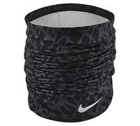 Nike Dri-Fit Wrap 2.0 Bandeau multifonction Running Sport Cache-cou couvre-chef (BLACK/ANTHRACITE/SILVER)