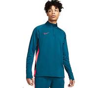 Nike Dry Academy Dril Sweatshirt T-Shirt Homme Valerian Blue/Laser Crimson FR: L (Taille Fabricant: L)