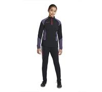 Nike Dry Academy, Survêtement Mixte Enfant, Black/Black/Siren Red/Siren Re, S