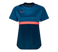 Nike Dry ACD20 Top SS T-Shirt Womens, Valerian Blue/Laser Crimson, XS