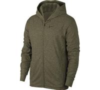 Nike Dry Hoodie Full Zip Hyperdry T-Shirt Homme Cargo Khaki/HTR/Black FR: L (Taille Fabricant: L)