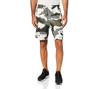 Nike Dry Short 4.0 AOP CMO Homme, Light Bone/Black, FR : S (Taille Fabricant : S)