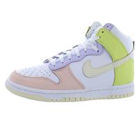 Nike Dunk High « White/Lemon Twist » pour femme, Blanc/citron torsadé, 10
