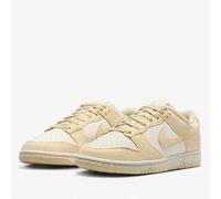 Chaussures sportswear nike dunk low beige blanc femme