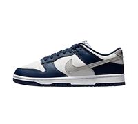 Nike Dunk Low Baskets pour homme, Bleu marine/gris fumé clair, 40.5 EU