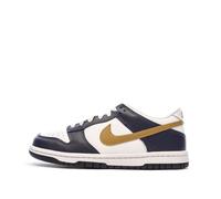 Nike Dunk Low (Gs) Running pour homme, Blanc/bleu marine, 6 UK (7 US)