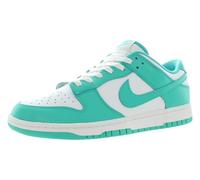 Nike Dunk Low Retro Chaussures de basketball pour homme, Blanc/jade transparent/blanc, 10