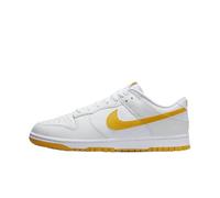 Nike Dunk Low Retro Chaussures pour homme (DV0831-110, White/Summit White/University Gold), Blanc/blanc sommet/doré universitaire, 44 EU