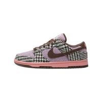 Nike Dunk Low x Harris Tweed HQ5036-902 Baskets pour Femme Multicolore Denim Turquoise Baroque Marron