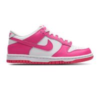 Chaussure Nike Dunk Low pour ado Blanc/Pink/Laser Fuchsia 36