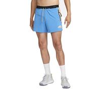 Nike DV9311-435 M NK DF SECONDSUNRISE 5BF SHRT Shorts Homme LT Photo Blue/Khaki/Vivid Sulfur Taille M