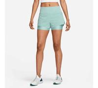 Nike DX1029-309 W NK Swift DF Mr 3IN 2N1 Short Shorts Femme Mineral/Reflective Silv Taille XL