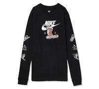 NIKE DX1224-010 U NSW LS Tee Boxy HO22 T-Shirt Unisex Le Noir Taille S