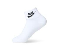 Nike EVERYDAY ESSENTIAL ANKLE SOCKS 3 PACK men Socks white taille: S