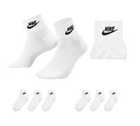 Lot de 3 paires de chaussettes Nike Everyday Essential Noir Unisexe - DX5074-101 - Taille S (34-38)