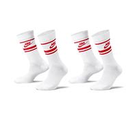 Nike Sportswear Everyday Essential Chaussettes De Tennis Pack De 3 , Couleur: blanc , Taille: 34-38