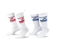 Nike Sportswear Everyday Essential Chaussettes De Tennis Pack De 3 , Couleur: blanc , Taille: 34-38