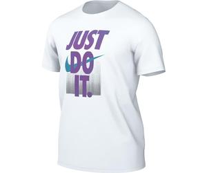 NIKE DZ2993-100 M NSW Tee 12MO JDI T-Shirt Homme White Taille M