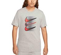 Nike DZ5173-063 M NSW Tee 12MO Swoosh T-Shirt Homme DK Grey Heather Taille S