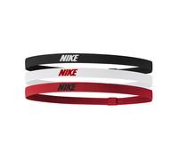 Bandeau Nike Elastic 2.0 noir intense blanc rouge (3 unités)