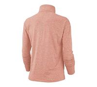 Nike Element Top Hz Femme Haut de course Femme Pink Quartz/Echo Pink/Reflective FR : L (Taille Fabricant : L)