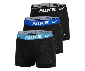 Nike Elite Breath Trunk Caleçon Pack de 3 Hommes - gris foncé, Taille M