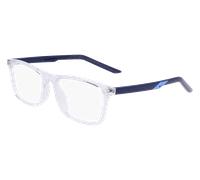 Nike Enfant NIKE 5544 900 Montures optiques Bio-inject Transparent Carré Normale Photochromatique
