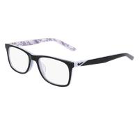 Nike Enfant NIKE 5549 001 Montures optiques Acétate Noir Carré Normale Normale