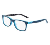 Nike Enfant NIKE 5549 444 Montures optiques Acétate Bleu Carré Normale Normale