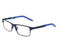 Nike Enfant NIKE 5592 410 Montures optiques Métal Bleu Carré Normale Normale