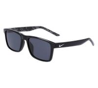 Nike Enfant NIKE CHEER DZ7380 011 Lunettes de soleil Bio-inject Noir Gris sombre Carré Normale Photochromatique