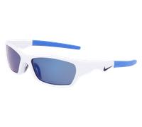 Nike Enfant NIKE JOLT M DZ7379 100 Lunettes de soleil Bio-inject Blanc Bleu Carré Normale Photochromatique